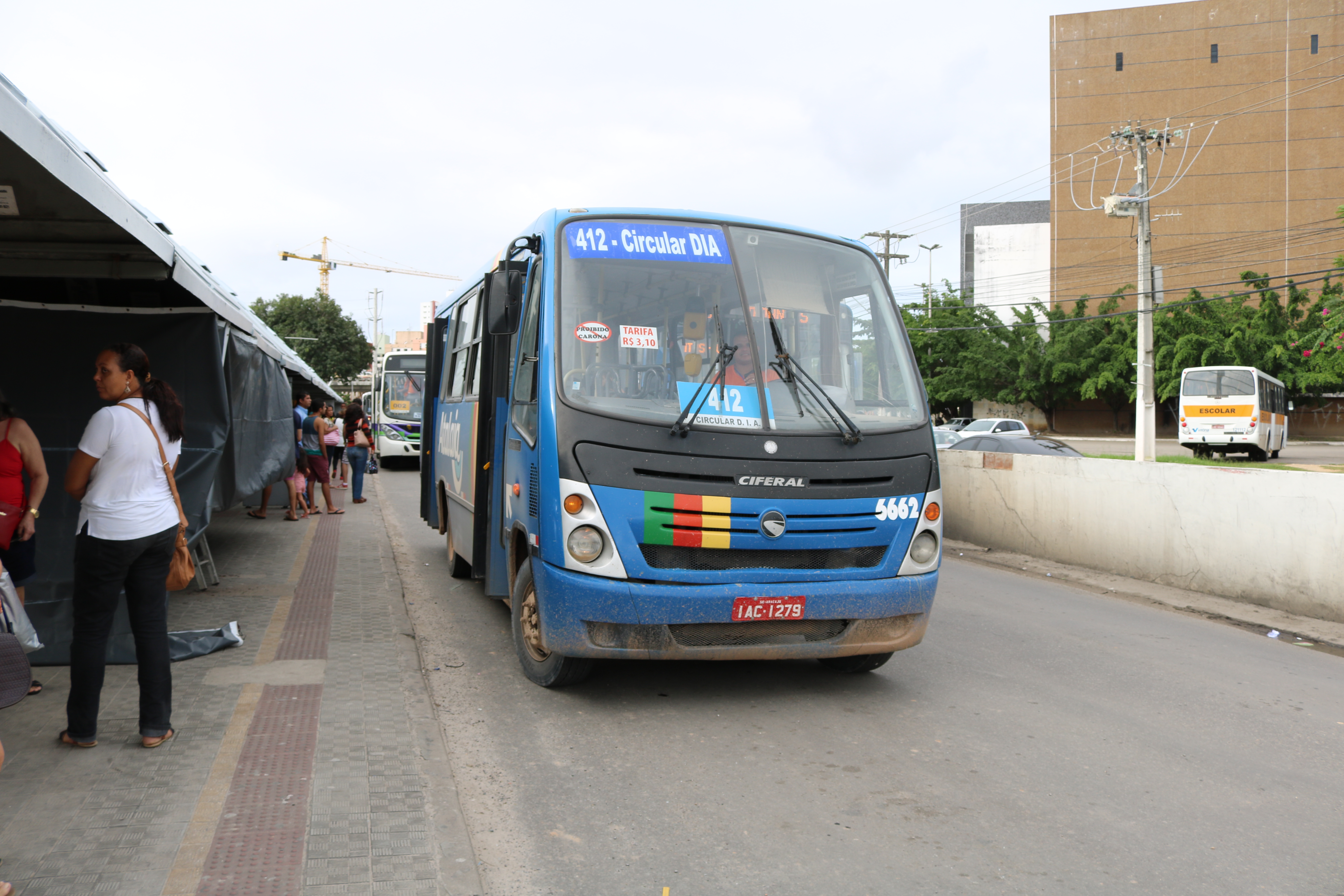 Usuários do transporte público aprovam nova linha 412 – Inácio/DIA - SMTT Aracaju